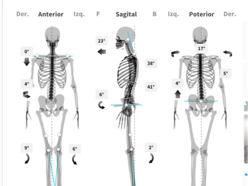 Análisis postural de paciente pediátrico con hiperlaxitud articular realizado en Centro Podológico Henao, Bilbao